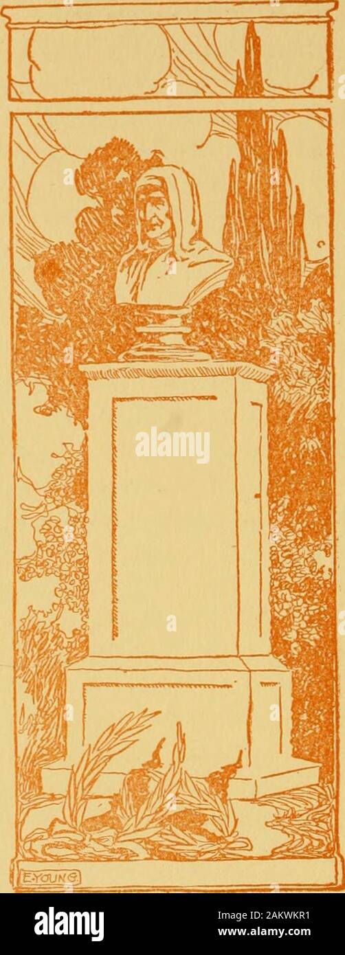 Le poesie si dovrebbe sapere . 125. Su un busto di Dante. Da T. W. PAESONS. Thomas William Parsons è nato a Boston nel 1818. Egli ha speso thegreater parte della sua vita in Europa. In 1867 ha tradotto Dantes In-ferno. Nel 1854 ha pubblicato con il titolo il Ghetto di Roma, un col-sempre lezione delle sue poesie. Morì a Scituate, Massachusetts, nel 1892. Vedere, dalla sua contraffazione di colui che Arno deve ricordare lunghi,come stern di lineament, come grim, il padre era il toscano di canzone!C ma la masterizzazione di senso di sbagliato, licenza perpetua cura e disprezzo riferirsi;piccola amicizia per la folla signorili; sfiducia nei confronti di tutto il mondo a fianco.126 F Foto Stock