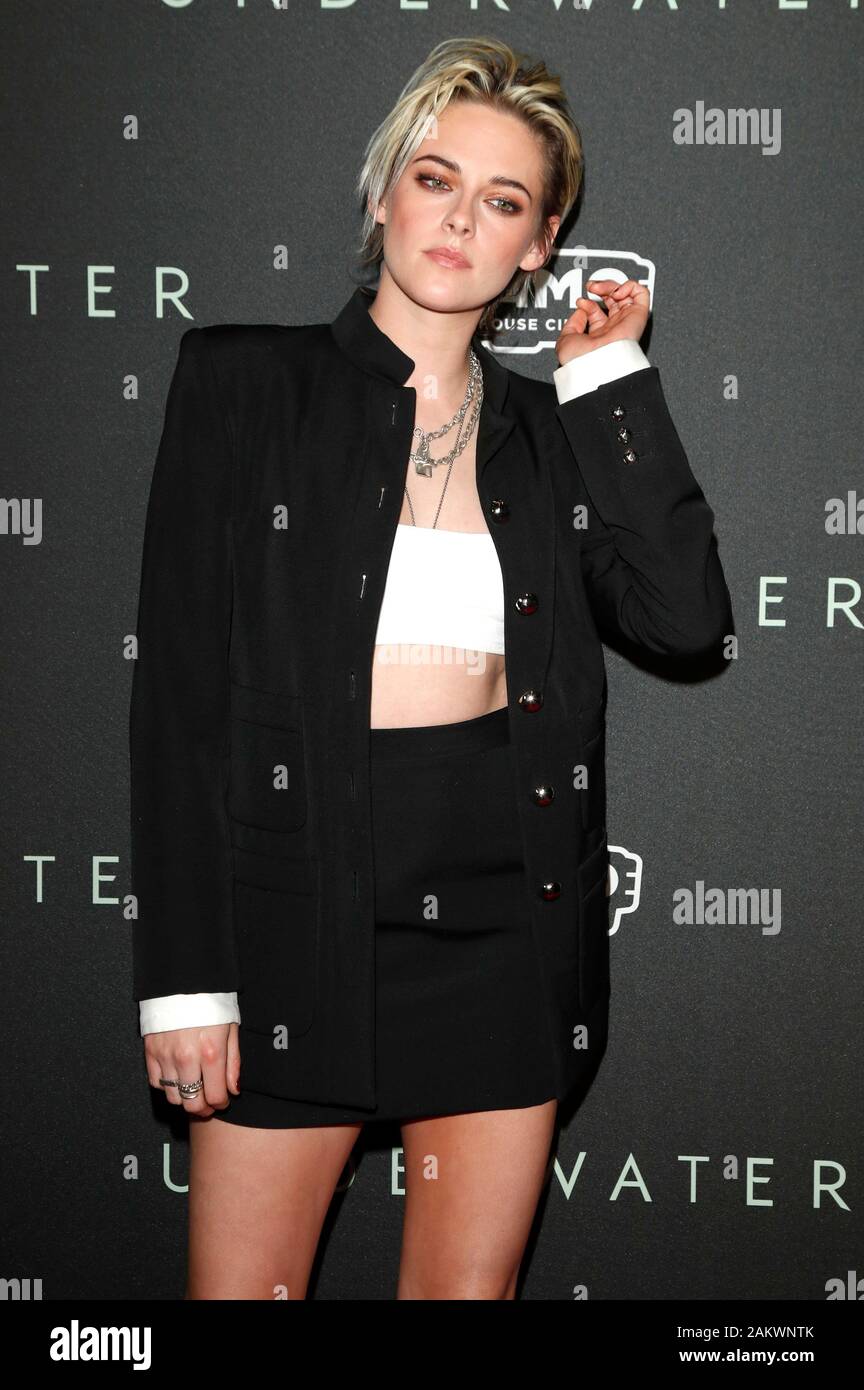 Kristen Stewart frequentando il "Underwater' lo screening all'Alamo Drafthouse Cinema su Gennaio 7, 2020 a Los Angeles, California Foto Stock