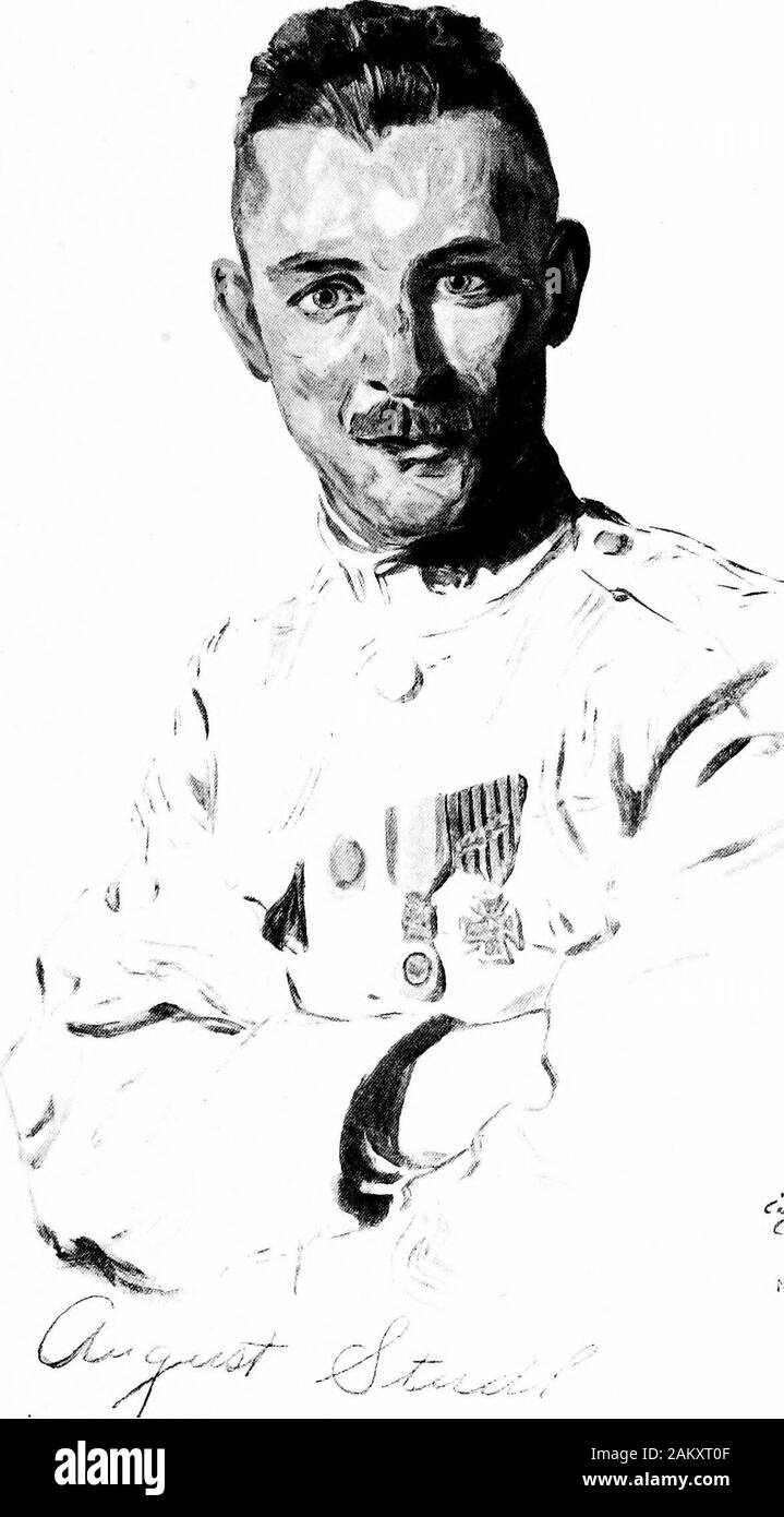 I soldati tutti; ritratti e schizzi degli uomini di AEF. . Agosto STEIDL, sergente, società A, XXVI fanteria, 1° Divisione.citati per eroismo straordinario in azione da luglio18 a 23, 1918. Steidl ha dimostrato coraggio eccezionale e controllo plotone overhis mentre avanza attraverso il nemico machine-gun e artiglieria prima di raggiungere il suo ultimo ob-jective, che egli ha preso, a dispetto delle ferite, gas, andshell shock. Per ulteriori atti di eroismo straordinario egli wasawarded Croix de Guerre con Palm e theMedaille Militaire. f 277 ]. © GRADY PARRISH, sergente, società G, 167° Fanteria, 4&lt;2a divi Foto Stock