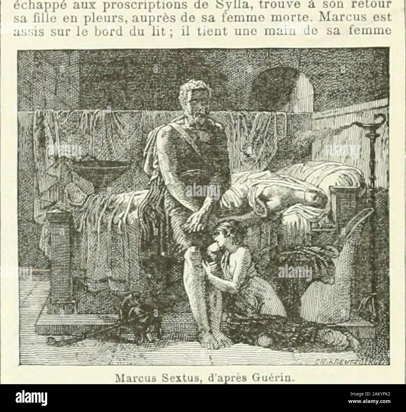 Nouveau Larousse illustré : dictionnaire universel encyclopédique . e français, qui vivait à ce quon croit,dans le vu" siècle. II réunit dans un recueil les formulesdes actes les plus usités de son temps. V. lart suiv. Marculfe (Formulaire de), formulaire dédié à lévo-que Landericus (Landry), probablement celui qui futévoque de Paris, de 650 à 65C. et il paraît avoir été com-posé, au vu siècle dans labbayo fare Saint-Denis. Cestun Recueil de formules pour tous les actes de la viepublique et civile, et lo plus précieux de tous pour lhis-toire des coutumes et des istituzioni de lépoque. La pre-m Foto Stock