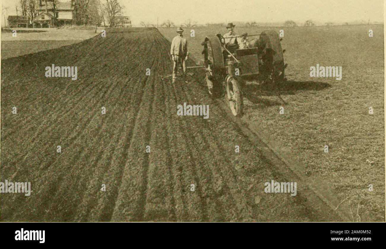 New Jersey per gli agricoltori progressiva . tion per acquisto di materiali di consumo e la vendita di prodotti.La sua attività per l'anno 1919 ha superato la metà di un milione di dollari. Durante la spedizione di patata stagione il Monmouth County agricoltori Ex-modifica, con sede a Freehold, opera una trentina di ramo loadingstations tutta questa famosa sezione agricola. Essa è la più antica e largestfarmers organizzazione aziendale in New Jersey, con circa quindici hundredstockholders. Mount Holly è la sede del Burlington CountySupply e produrre società; e a Woodstown è l'ufficio di agricoltori SouthJersey Exchange. Foto Stock