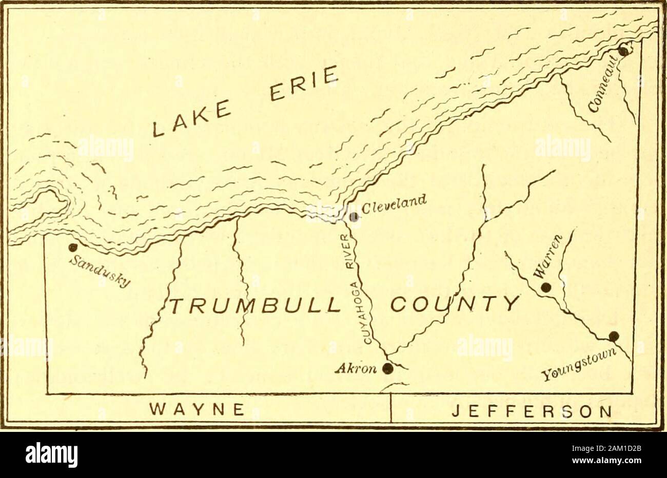 Ohio archeologiche e storico pubblicazioni . iles in lunghezza che giace accanto a ovest della Penn-sylvania linea. Questo divenne noto come il Western Reserve ofConnecticut, e spesso è stato chiamato New Connecticut, come che statecontinued di emanare leggi per il suo governo, e l'esercizio juris-dizione entro di essa, come ha fatto lei a casa. In ]Iay, 1800 lei legis-lature rinunciò alla giurisdizione di tale riserva e convogliato lo stesso per gli Stati Uniti. Esso quindi ])ecame in ordine per St. Clair,il governatore territoriale, per creare un governo di contea per it.Prima di questo, aveva l&GT;een zone delle contee di Jefferson un Foto Stock