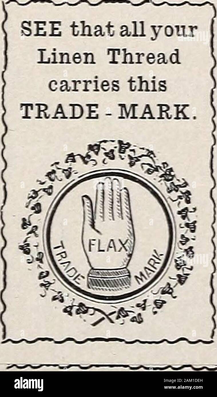 Un trattato di merletto e ricamo, e l'ago-lavoro con lino irlandese thread . • /-? Calendario Barbours dimensioni 53k x 8a. . Per il 1896 . Inviato al ricevimento di due 2-cento francobolli. Questo calendario, di cui la figura sopra è asmall e riproduzione anche parziale, è un notevole productof i lithographers arte-in colori luminosi --appro priata alla figura. Barbours L.itliograplis (Bambole -12 per tre 2-cento francobolli - Yacht-10 per quattro 2-cento timbri) arealready famosi. Il calendario sarà un ornamento unusuallyattractive a qualunque stanza. Premio BARBOURS Ricamo serie, n. 4. Appena Rilasciato.) 150 pagine. Prof Foto Stock