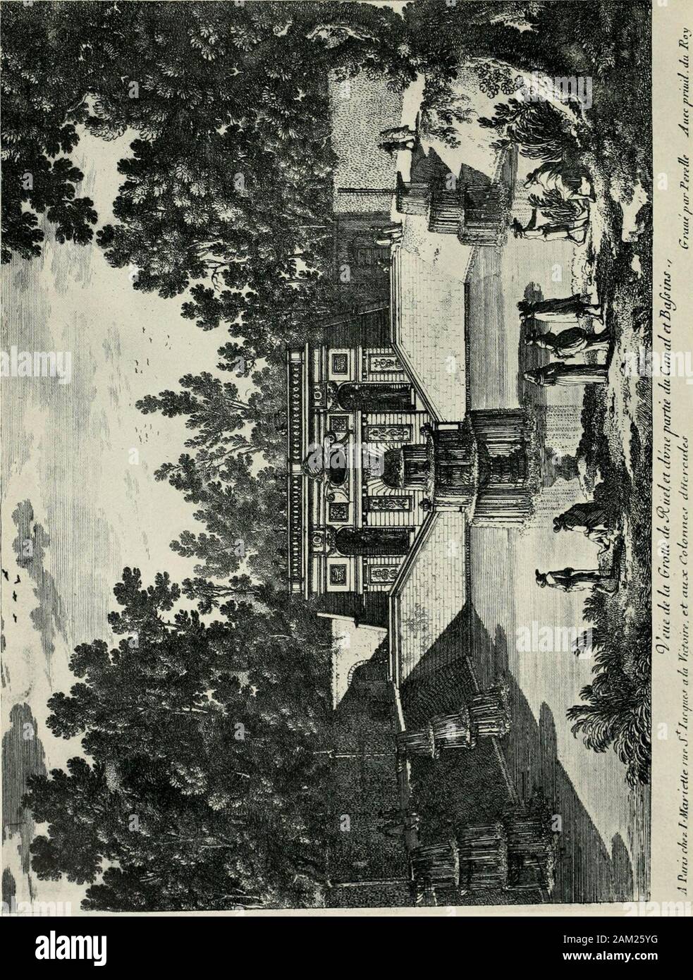 Una storia di architettura francese dalla morte di Mazarin fino alla morte di Luigi XV, 1661-1774 . H o 11. Alla faccia di r. 162 pl. LV. I. PER FACK P. 163] ADAM PERELLE IO6 o Perelle non aveva alcuna efficace successore. Rioraud, che hanno portato fuori aseries di vedute di Parigi e di Versailles e il Royal case nel 1752,seguito le sue linee più o meno, ma possedeva nulla come la sua destrezza.I relatori topografico deviati fuori nella pittoresca semplicemente,infine atterraggio nel sentimentalities di Hubert ROBERT. Otherinfluences, inoltre, sono state cominciando a raccontare. Gli accademici werein serio nel loro desiderio di Foto Stock