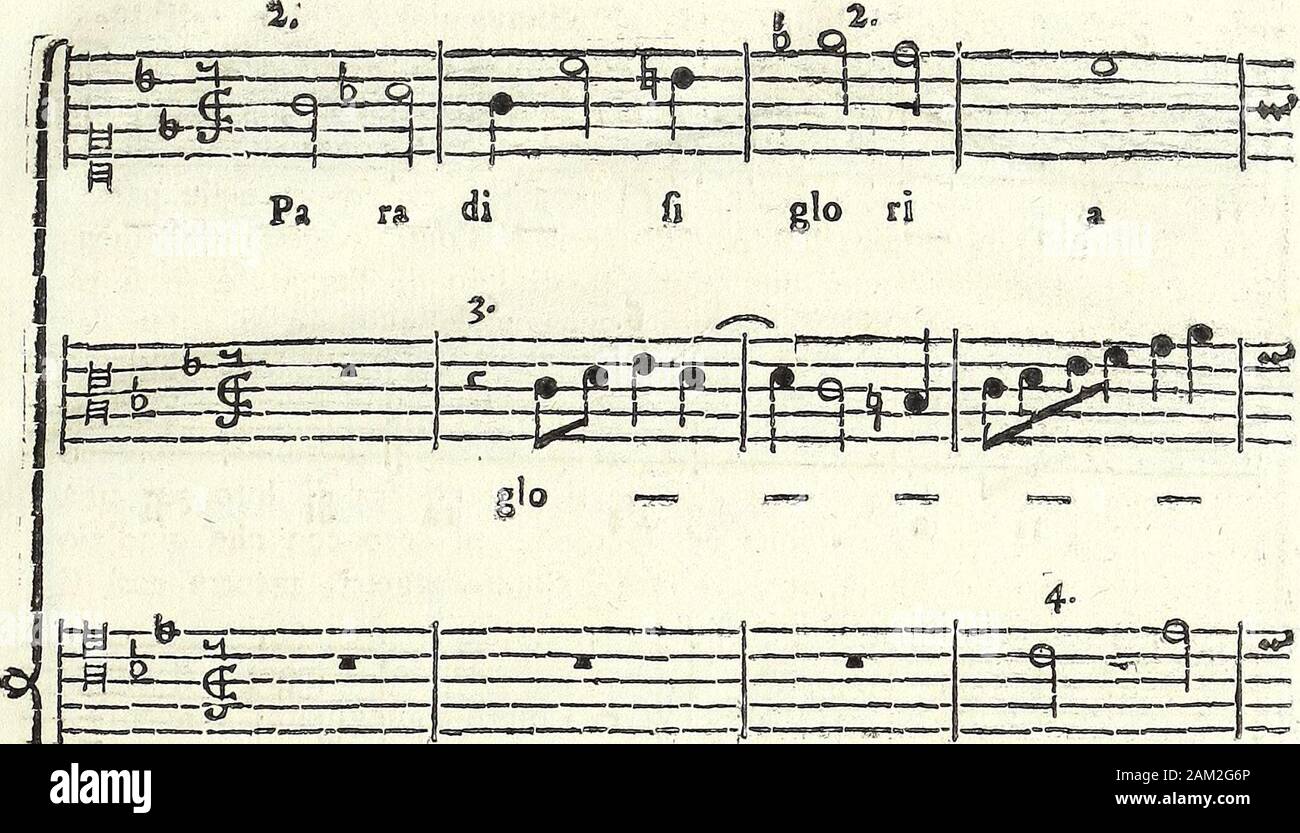 Arte pratica di contrappunto dimostrata con esempj di varj autori e con osservazioni . V-V--^-f- H- V- . :  --|* .a. - "? Kr r I ^ fc. Mi 1 IO " I &lt;--.- -" ^-fe-O-i H-4r-#-hTB - 38-ip-P-H ? - K-i h--k--J*-V a ni ìris fare ne - |         .*   tur ^ffi^S^^feìss 6 6 7 6£3 Fsf"- *7. Pa au E "se il? T§5^pZi±3^ ¥- msEm. *z* Tomo IL gl(&gt;- i8 1 ±  ^4 Foto Stock