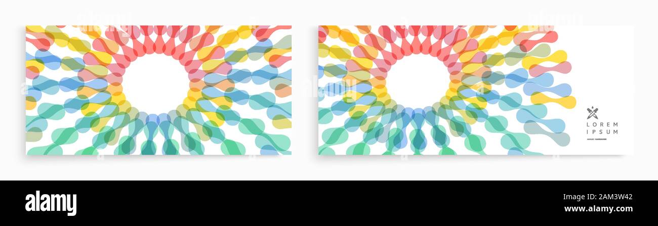 Cover Design modello. Abstract sfondo con effetto dinamico. Vettore di movimento illustrazione per la business card, banner o presentazione. Illustrazione Vettoriale