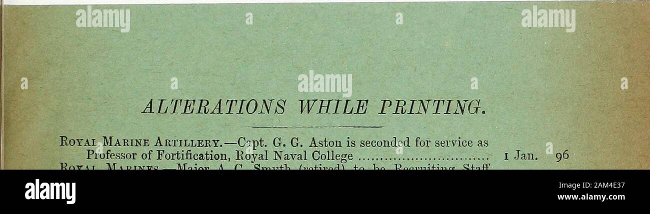 Il nuovo esercito annuale elenco, elenco di milizia e yeomanry cavalry elenco . ...5 miliardi. Royal Irish fucili 871 Contea di Dublino 5 miliardi. Royal Dublin FusiUers 874 Dublin City 4 miliardi. Royal Fusiliers Dubnn 874 Fermanagh ...3 miliardi. Royal Fusiliers Inmskilling ... 860 Galway 4 miliardi. Connaught Rangers 872 Kerry 4 miliardi. Royal Munster Fusiliers 873 Kildare 3 miliardi. Royal Dublin Fusiliers 874 Kilkenny 5 miliardi. Royal Irish Regiment 858 Kings County 3 miliardi. Il Principe di Galles LeinsterRegt. (Royal canadesi) Limerick Co ...5 miliardi. Royal Fusiliers Munsfer Longford FUCILI6 Bn. Vigili del fucile (il principe consorte proprio) Louth 6 miliardi. Royal Irish Fucili a canna rigata Foto Stock