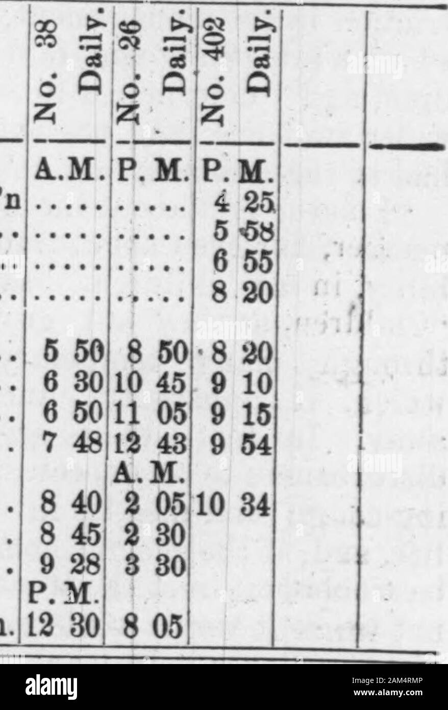 Il North Carolina Presbyterian . L'Assemblea generale dell'PresbyterianChurcH negli Stati Uniti si riunirà nel primo Presbyterianchurch, di Dallas, Texas, sul terzo gio-giorno (sedicesimo giorno di maggio, 1895, a 11 oclock,a; m. Il discorso di apertura sarà preachedby Moderatore dell ultima Assemblea. Il sottoscritto sarà presente in sala theLecture di detta chiesa Mercoledì, Maggio 15th, un^ 8 oclock p. m. e anche su alseguente mattina alle 9 oclock, per il pur-posa di iscrizione i nomi della Commis-sioners. Ho ; Joseph R. Wilson, ha dichiarato Clerk.Robert P. Fabuis, Addetto permanente. WILMIN Foto Stock