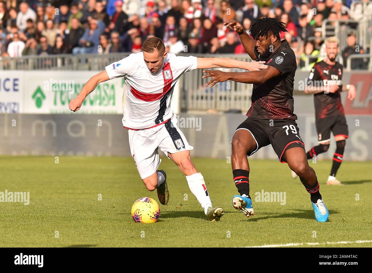 Cagliari, Italia. Xi gen, 2020. marko rog di cagliari calcioduring Cagliari vs AC Milano, italiano di calcio di Serie A del campionato Gli uomini a Cagliari, Italia, 11 Gennaio 2020 - LPS/Luigi Canu Credito: Luigi Canu/LP/ZUMA filo/Alamy Live News Foto Stock