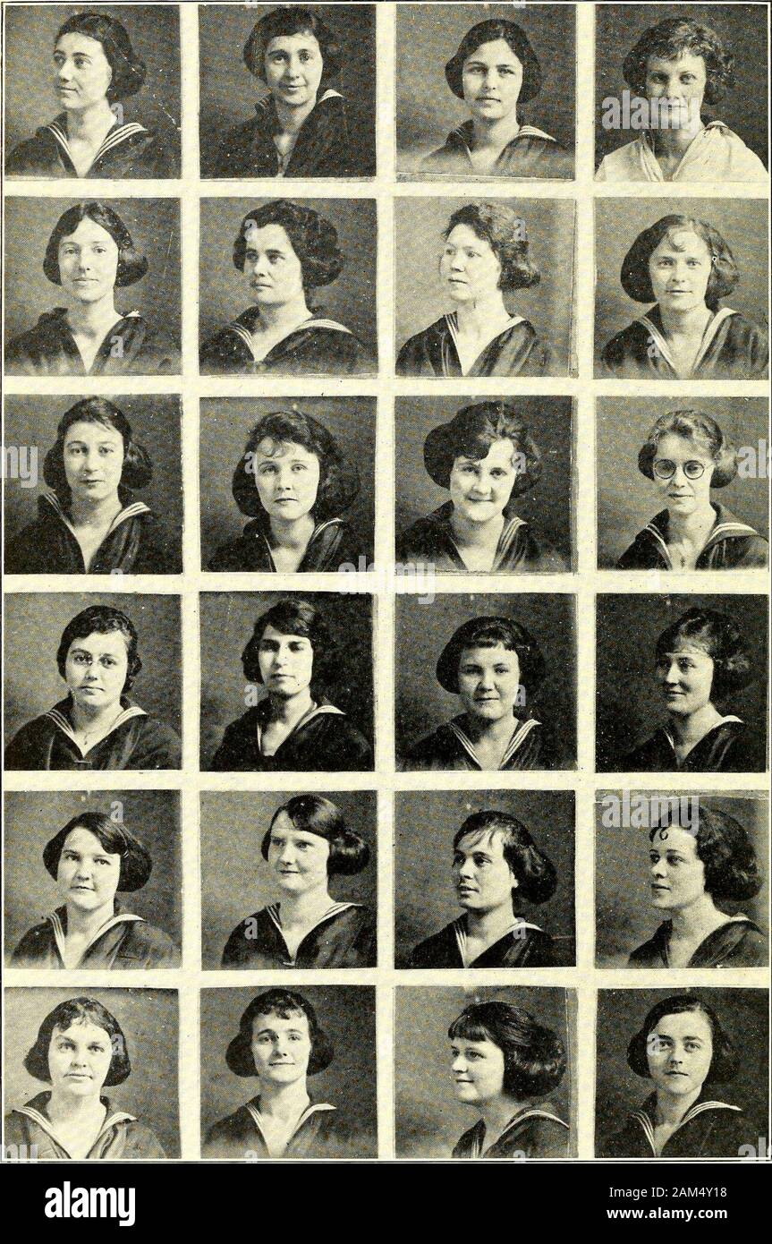 Il collegio docenti trimestralmente [numero] . Mamie Hayes. Bertha Godwin. Neille McDonald. Annie Kittrell Louise McCain, Sallie Jones, Espie Lee. Il mirto Holt Julia Gatling, Lucy Fleming. Marie Lowry. Ruby Joyner Trixie Jenkins. Elsie Lewter. Ida Holland, Blanche Harris Elma Lewter, Alice Fulford, Fannie Johnston, Rubino Holland Beatrice James, Annie Ruth Joyner, Charliemae Hennessee, Malissa Hicks. Crethie Allen, Cykena Allen. Lucy Andrews. Virginia Arthur Charlie Mae Barker, Eva Bateman, Carrie Lee Bell, Lottie Lee Blanchard Elizabeth Boney, Helen Boone, Frances Bradley, Attie Bray Maria Brock. Dell Foto Stock