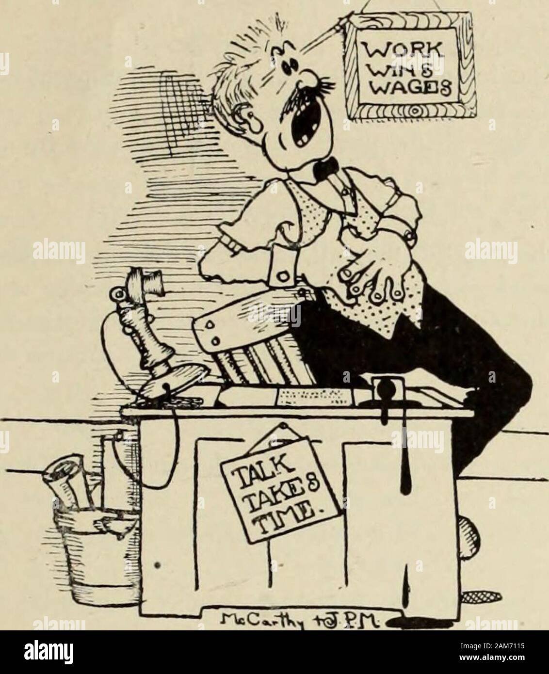 Il folletto Giugno-Luglio 1922 . II A ylWORKl WIN S |ho trovato8 L.. Egli ha avuto grande dolore al suo lavoro. G-G-G chi fa cosa / a piedi lungo Yonge Street e chiedo che cosa è che cosa? Whos chi? Sono quelli di marshmallow becchi di ragazze giovani tutti i giovani dolci le cose, o solo nei pressi di perle. Che dipinto, profumato, tacco alto lady, lei è grande dame o Moll OGrady? Questo lank, misterioso-cercando miss con scarlatto labbra, viso intonacato, è la sua maschera vampiro una parodia? Che cosa è ella coro-ragazza?-jeune fille? Gli altri con le loro calze arrotolate,apparentemente sembrano avere strolledFrom vasca di street-in ginocchio-alta cappotti.Quali sono i Foto Stock