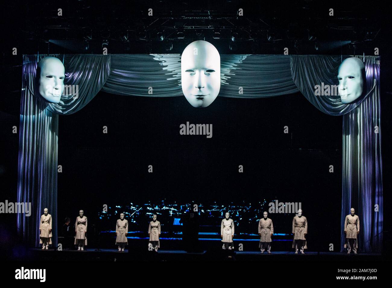 Assago Milano Italia 11 gennaio 2020 Ludovico Einaudi live al Teatro Dal  Verme © Roberto Finizio / Alamy Foto stock - Alamy