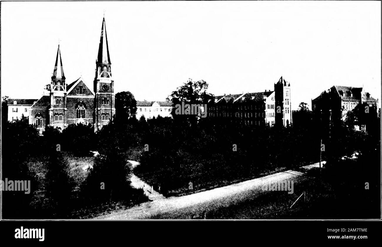 L'Enciclopedia Cattolica (Volume 2); un lavoro internazionale di riferimento per la costituzione, la dottrina e la disciplina e la storia della Chiesa Cattolica . al inAmerica hanno acquisito la chiesa, una casa e Newark, New Jersey, fondata 1857, con un schoolof 100 ragazzi; Maria aiuto Abbey, Belmont, Nord Caro-lina, fondata 1885, l'abate di cui è anche Vicario Apostolico della Carolina del Nord; collegata al abbeyare due collegi e una scuola, con oltre 200 studenti;SAN Abbazia Procopiuss, Chicago, fondata 1887, conuna scuola di 50 ragazzi e un orfanotrofio attaccato,San I Leo Abbey, Pasco County, Florida, fondata1 Foto Stock