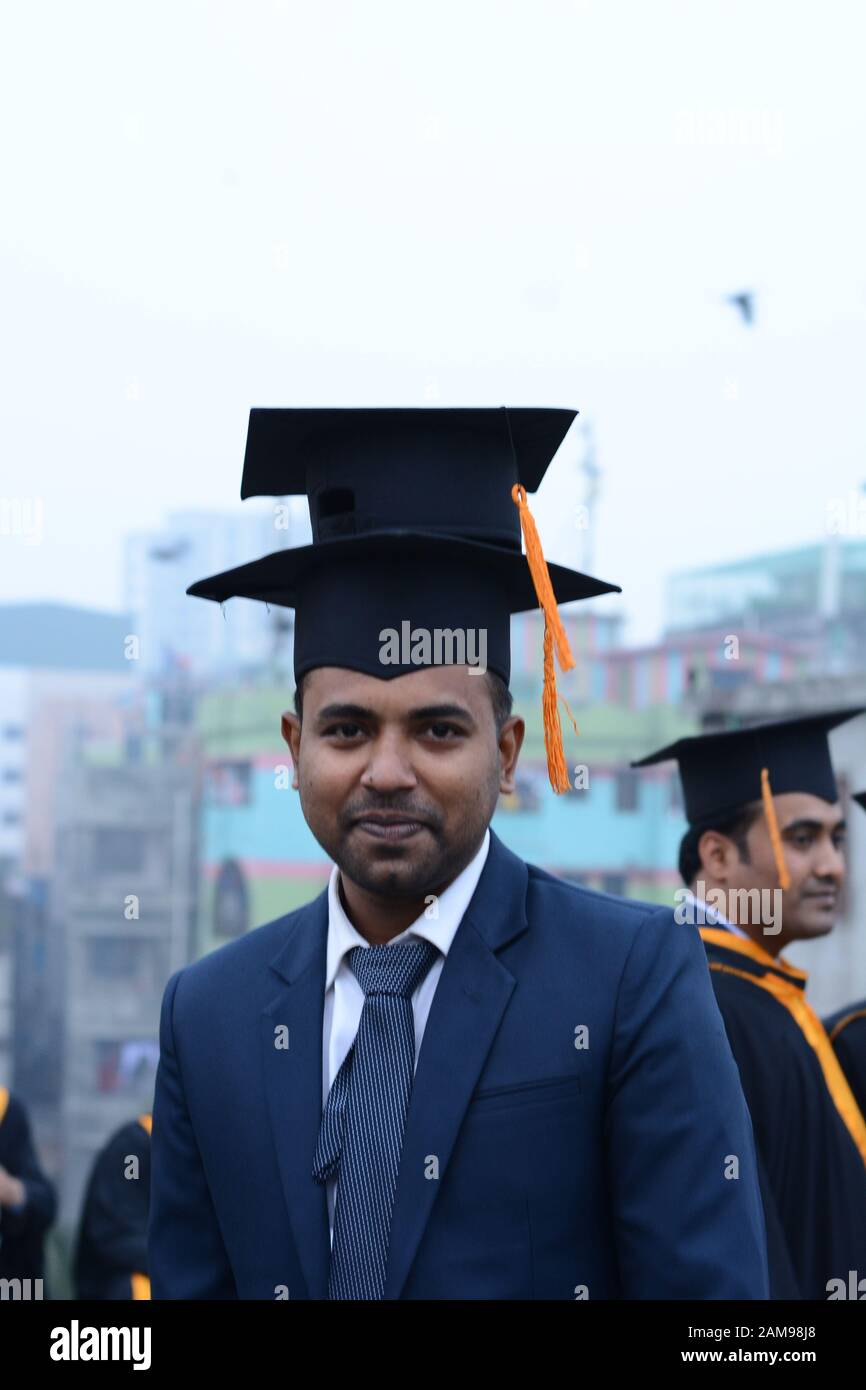 Giorno di laurea, Rag giorno di celebrazione Foto Stock