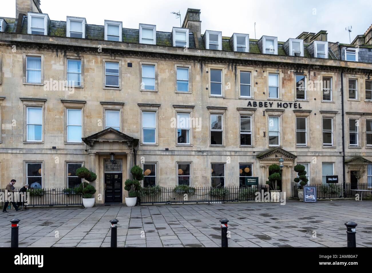 The Abbey Hotel, North Parade, City of Bath, Somerset, Inghilterra, REGNO UNITO Foto Stock
