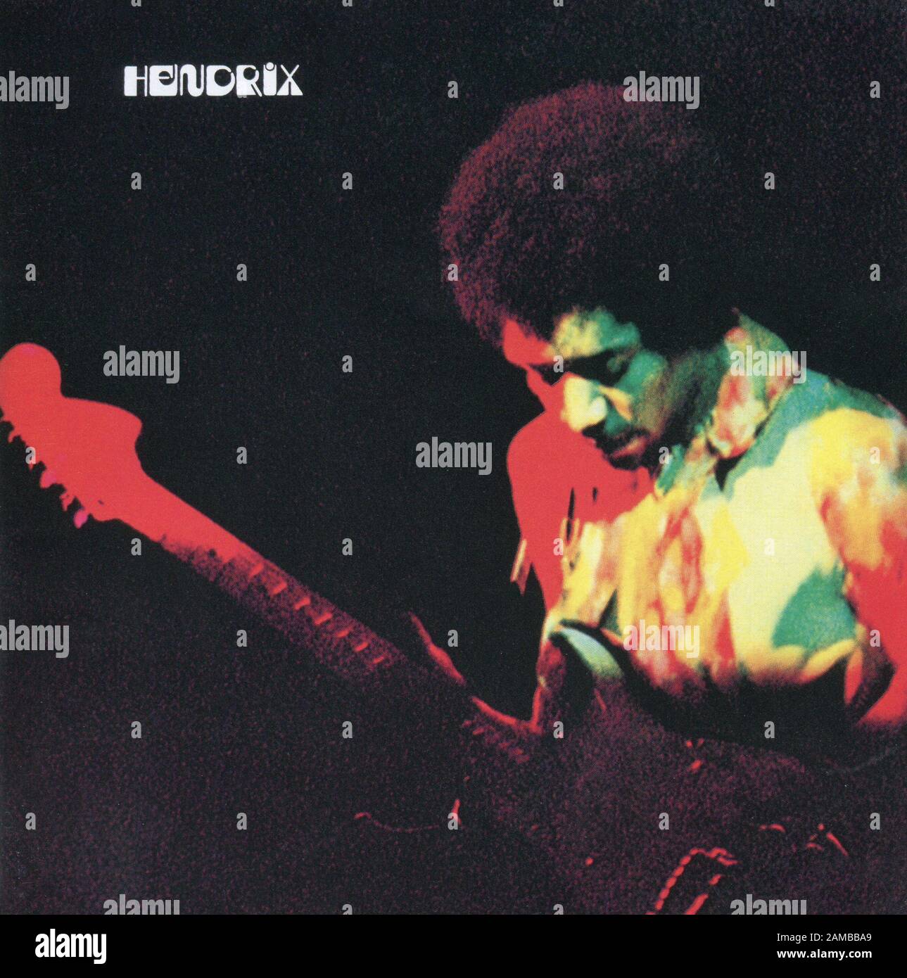 CD: Hendrix 'Band Of Gypsys', pubblicato in Campidoglio il 25 marzo 1970. Foto Stock