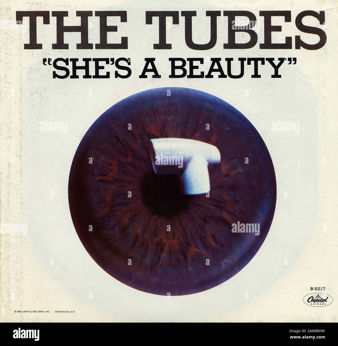 The Tubes - She's A Beauty - Classic album in vinile vintage Foto Stock