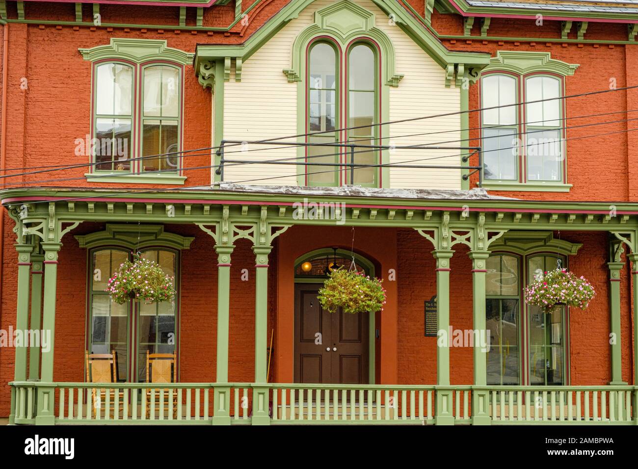 Schell House, 139 East Main Street, Somerset, Pennsylvania Foto Stock