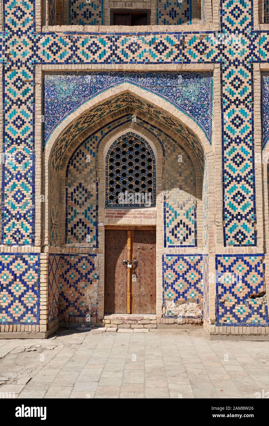 Abdullah-Khan Madrasah, Bukhara, Uzbekistan, Asia Centrale Foto Stock
