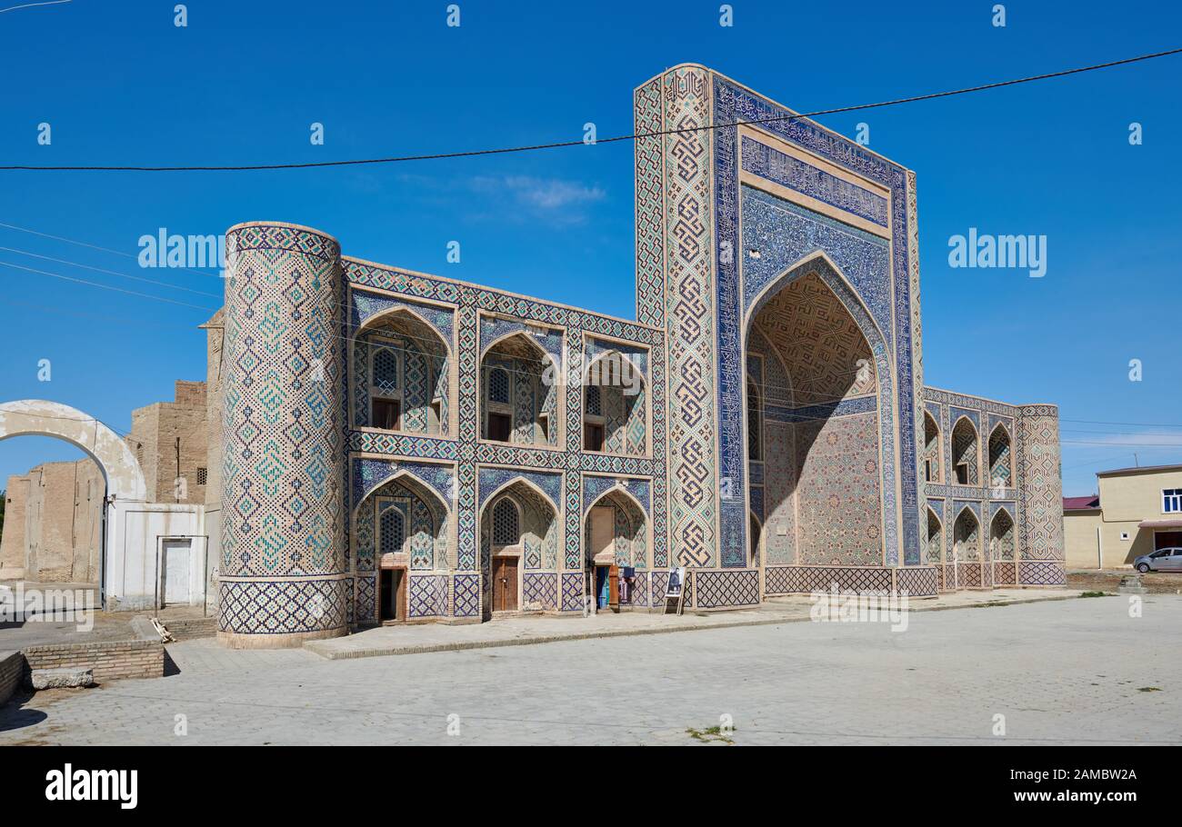 Abdullah-Khan Madrasah, Bukhara, Uzbekistan, Asia Centrale Foto Stock