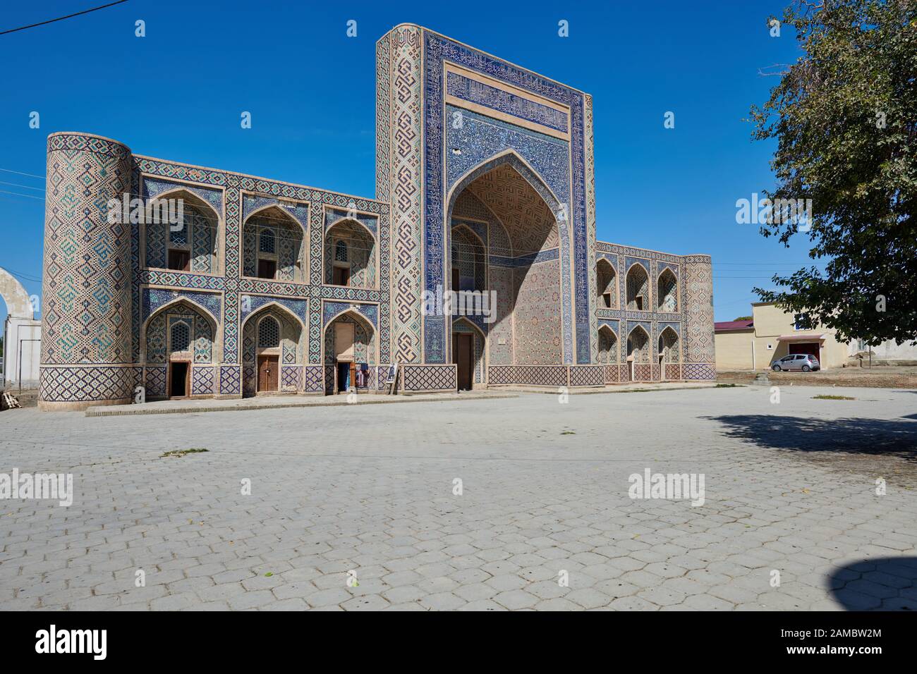 Abdullah-Khan Madrasah, Bukhara, Uzbekistan, Asia Centrale Foto Stock
