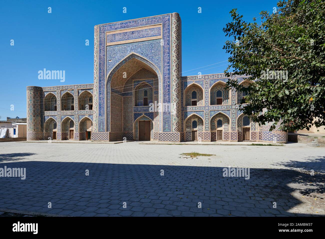 Abdullah-Khan Madrasah, Bukhara, Uzbekistan, Asia Centrale Foto Stock