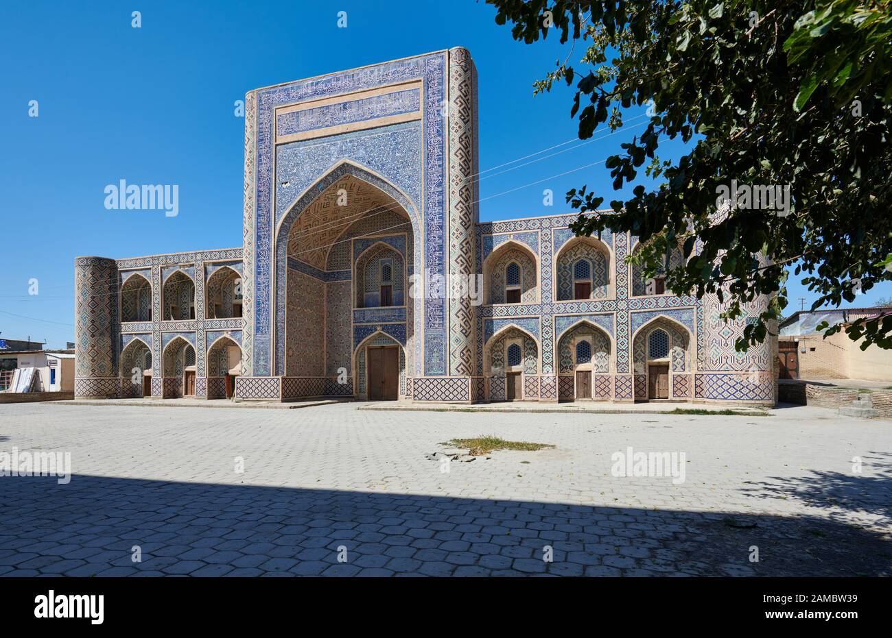 Abdullah-Khan Madrasah, Bukhara, Uzbekistan, Asia Centrale Foto Stock