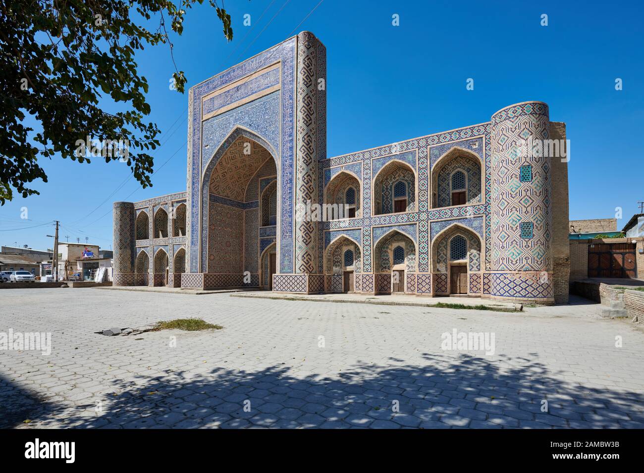 Abdullah-Khan Madrasah, Bukhara, Uzbekistan, Asia Centrale Foto Stock