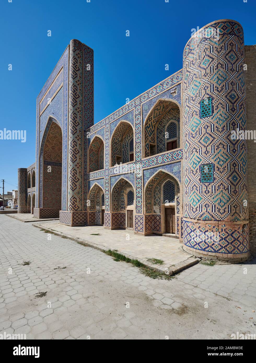Abdullah-Khan Madrasah, Bukhara, Uzbekistan, Asia Centrale Foto Stock