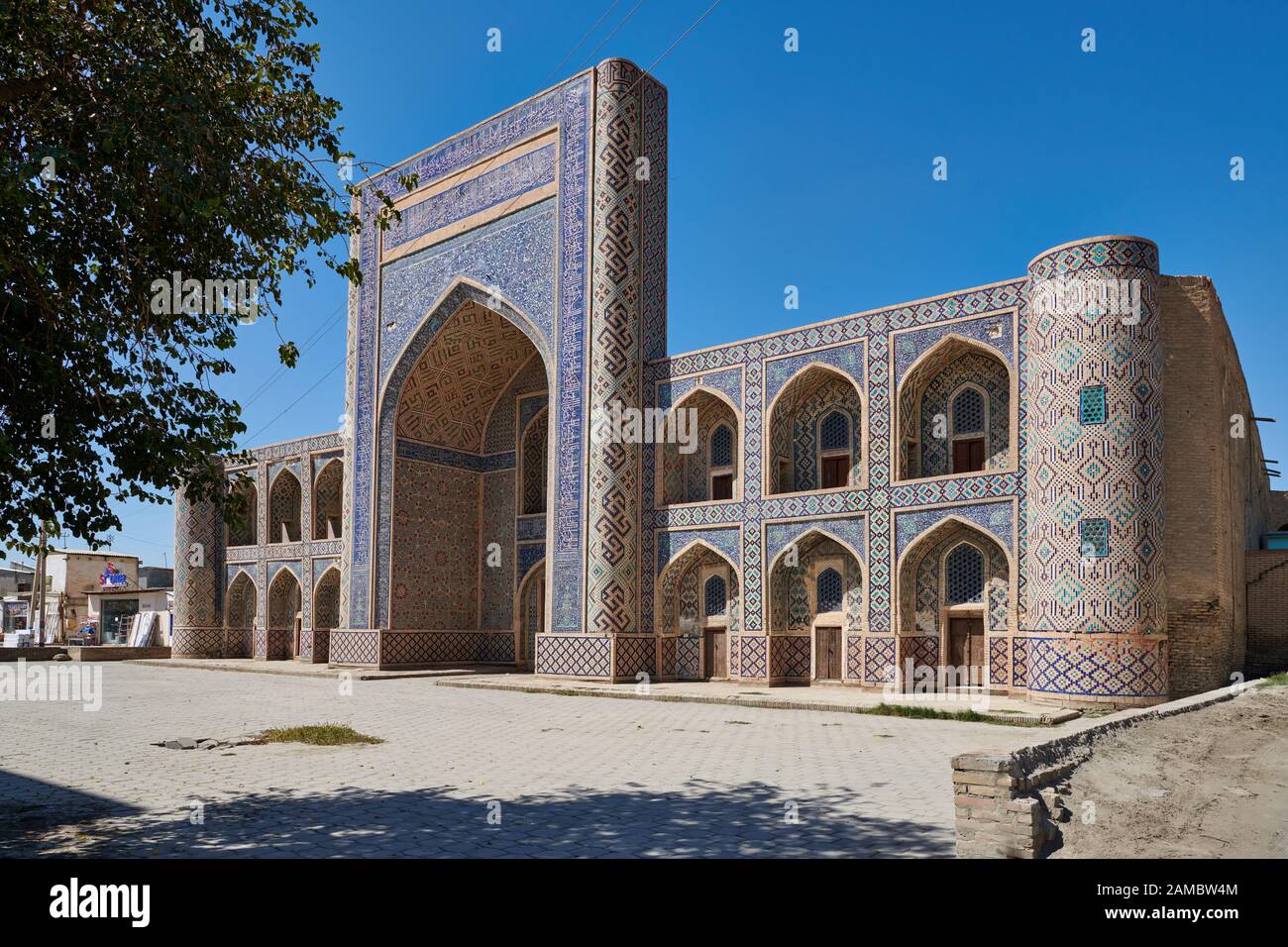 Abdullah-Khan Madrasah, Bukhara, Uzbekistan, Asia Centrale Foto Stock