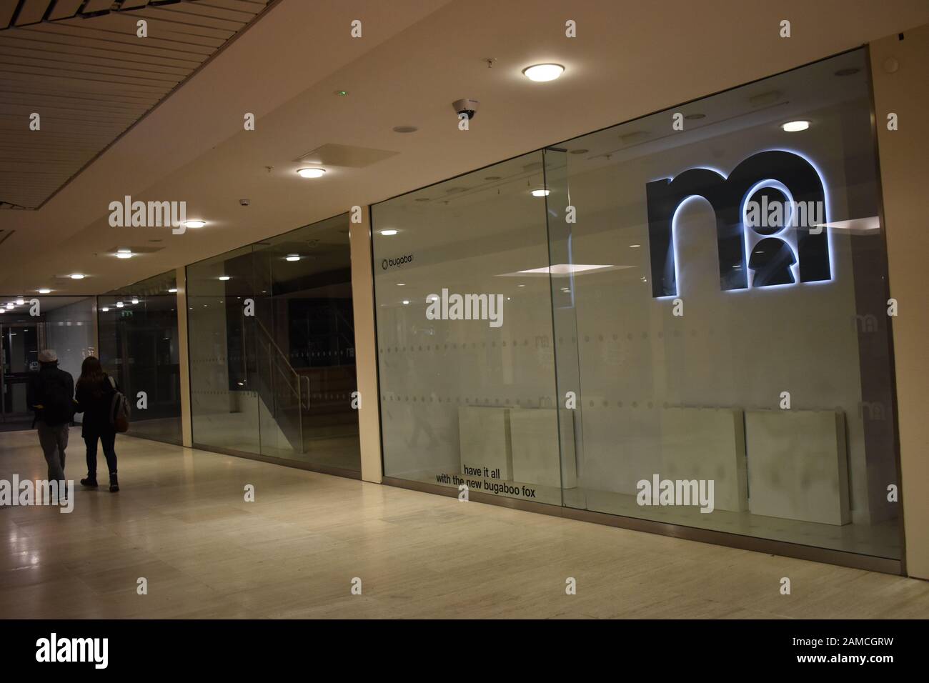 La Mothercare a Central Milton Keynes ha chiuso nel gennaio 2020. Foto Stock