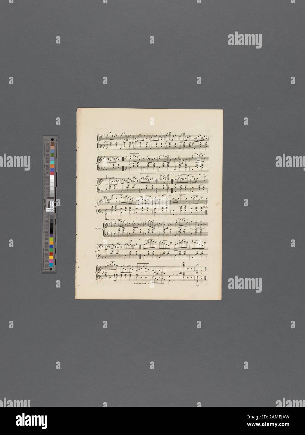 Il waltz Redowa UN nuovo valzer boemo come danzato nei saloon parigini e insegnato da Monsieur Jules Martin 'Questo file non ha alcuna descrizione, e potrebbe mancare altre informazioni. Si prega di fornire una descrizione significativa di questo file.; il waltz Redowa. Un nuovo valzer boemo come danzato nei saloon parigini e insegnato da Monsieur Jules Martin. Foto Stock