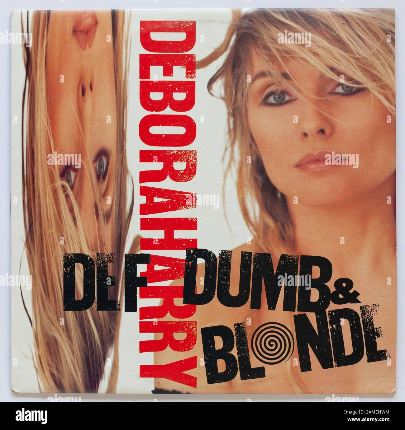 La copertina di Place DEF, Dumb & Blonde, album del 1989 di Deborah Harry su Sire - solo per uso editoriale Foto Stock