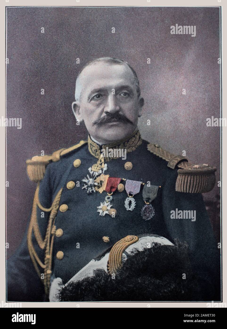 Paul Andre Marie Maistre (1858-1922) è stato un generale francese, comandante degli eserciti francesi 6st e 10th durante la prima guerra mondiale Nella fase finale Foto Stock