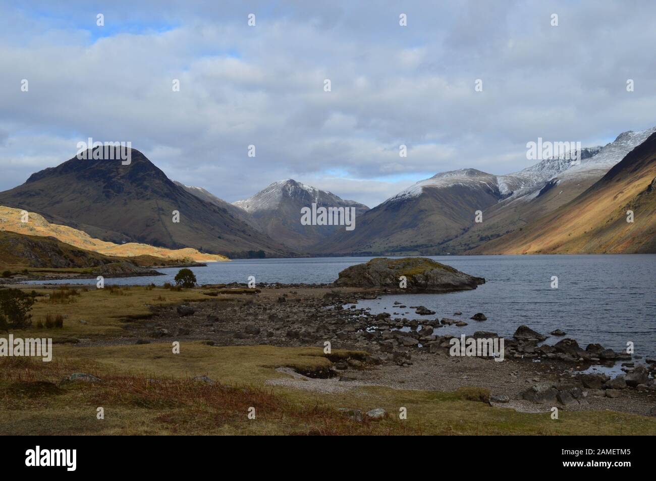 Wasdale Head nel Lake District Foto Stock