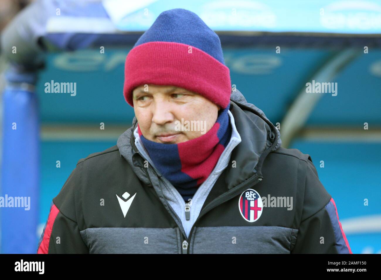 Sinisa mihailovic (coach bologna) durante Torino vs Bologna, Torino, Italia, 12 gennaio 2020, Campionato Italiano Calcio Serie A Men Foto Stock