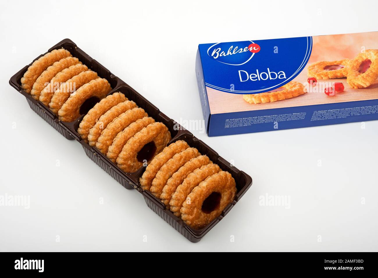 Biscotti Bahlsen Deloba Foto Stock