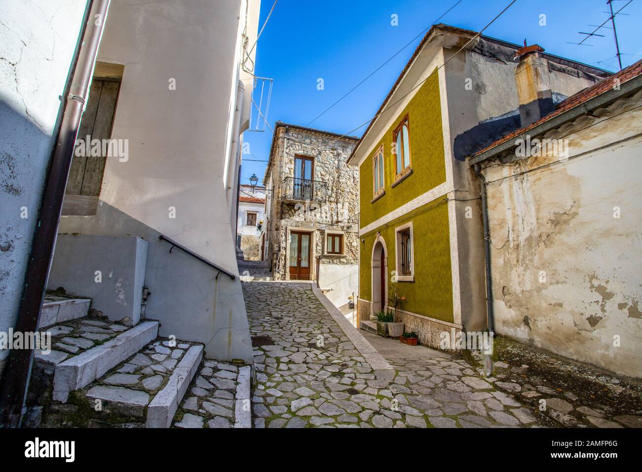 Zungoli, italia Foto Stock