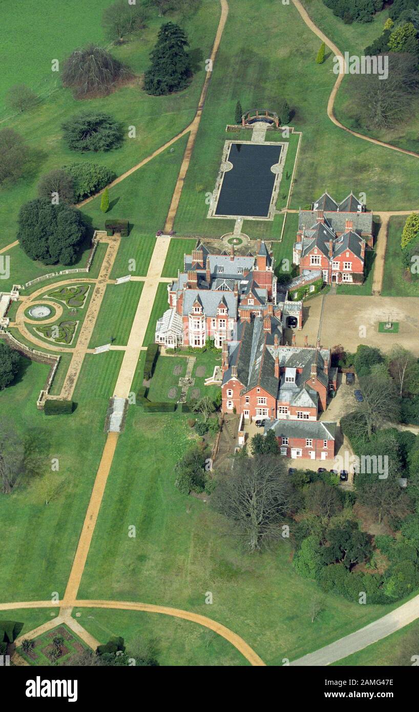 Sede del conte TRH e contessa di Wessex - HRH Prince Edward e Sophie Rhys-Jones, Bagshot Park a Bagshot, Surrey, Inghilterra. Parte della Crown Estate Foto Stock