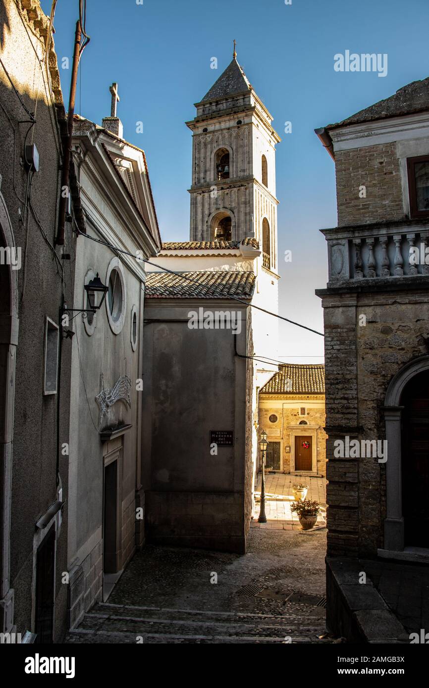 Chiesa Madre Di San Nicola, Sant'Agata Di Puglia, Provincia Di Foggia, Italia Foto Stock