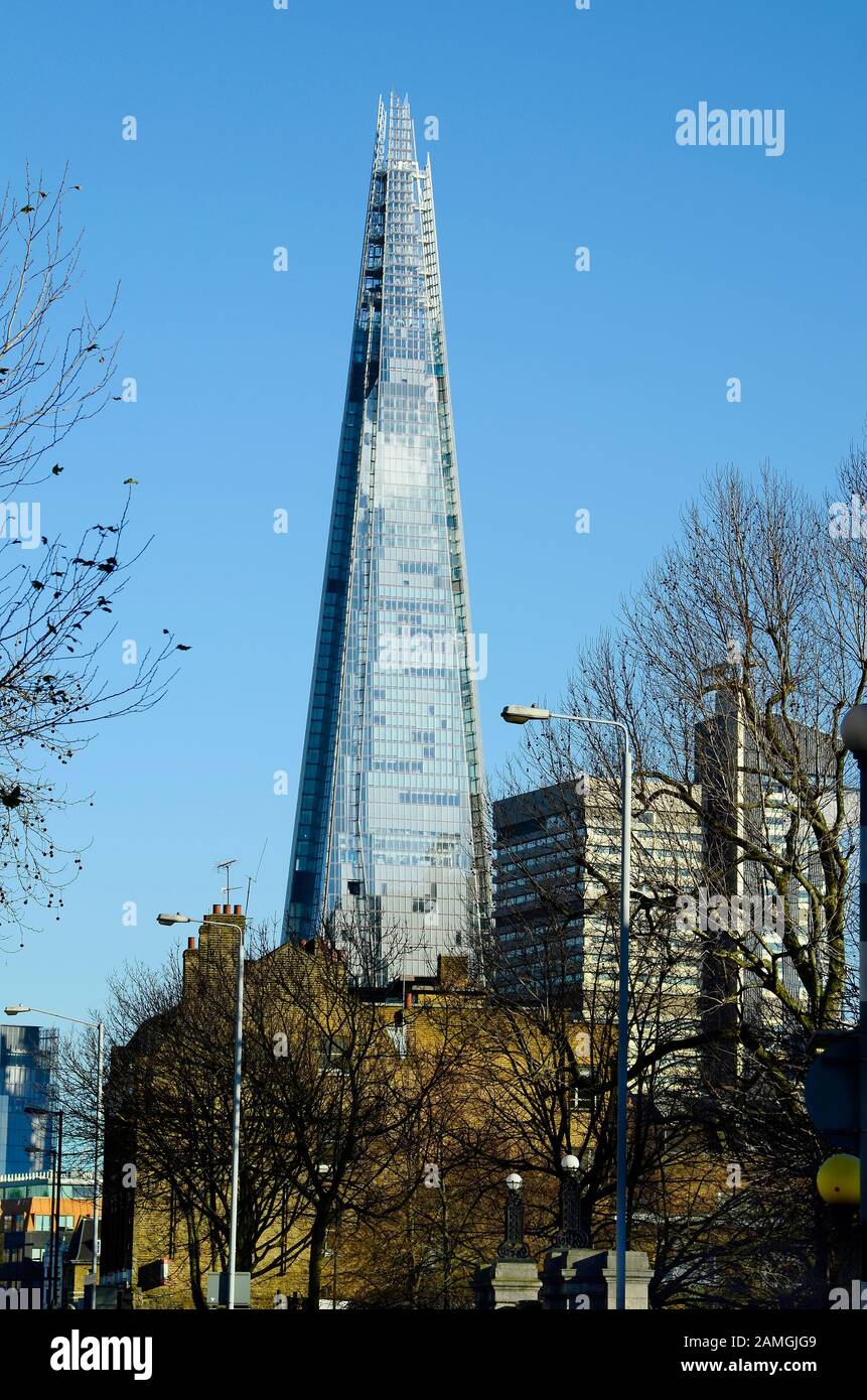 Gran Bretagna, Londra, l'edificio Shard aka London Bridge Foto Stock