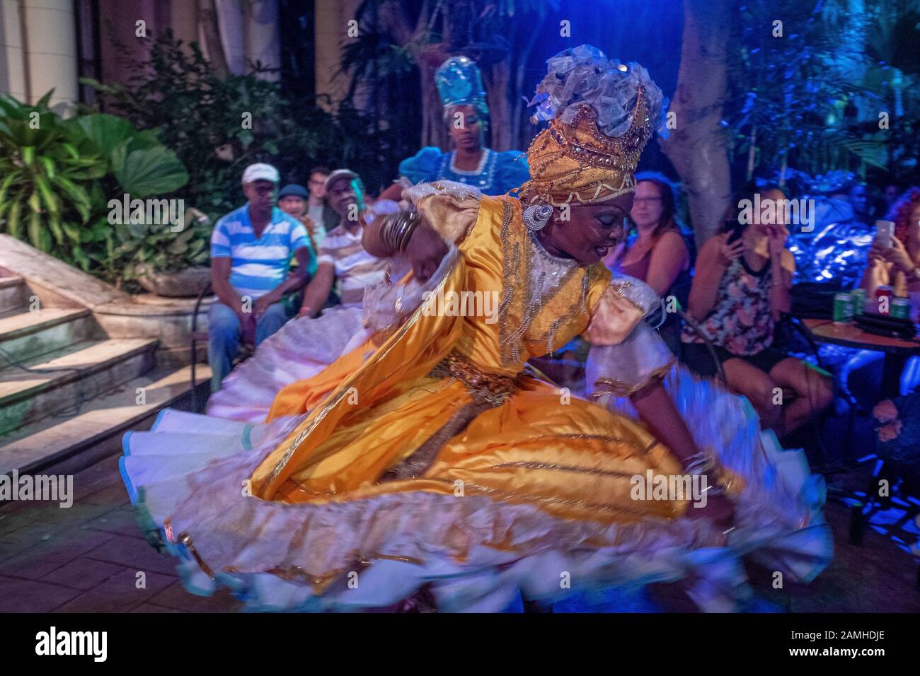 Troupe di danza cubana, Vedado Foto Stock