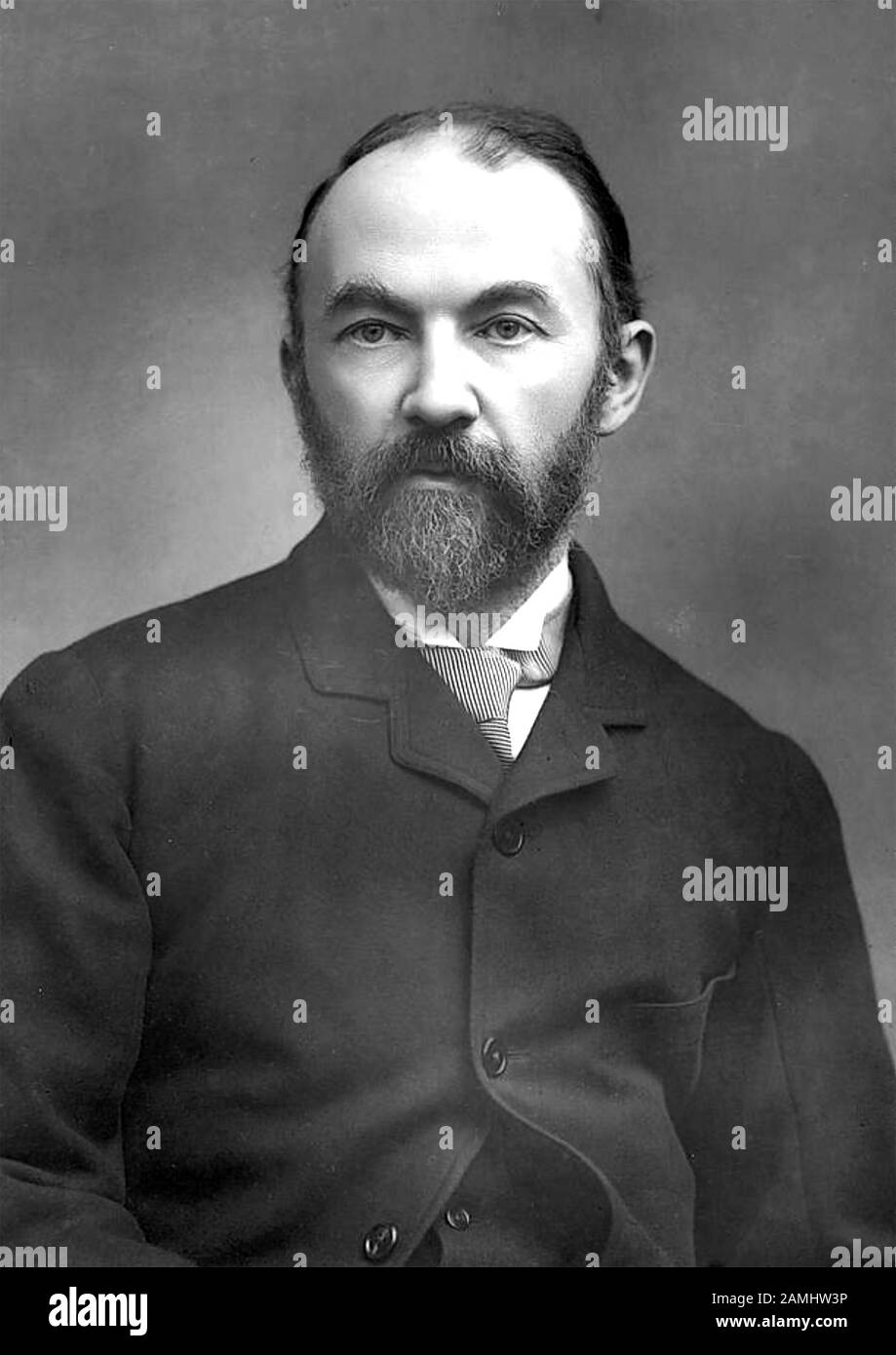 Thomas HARDY (1840-1928) romanziere e poeta inglese circa 1890 Foto Stock