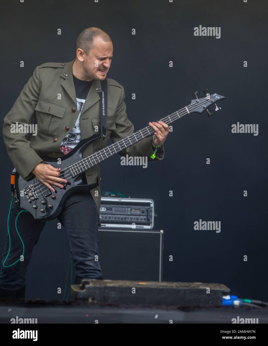 Akercocke vive al Bloodstock Open Air Festival uk 2016 Foto Stock