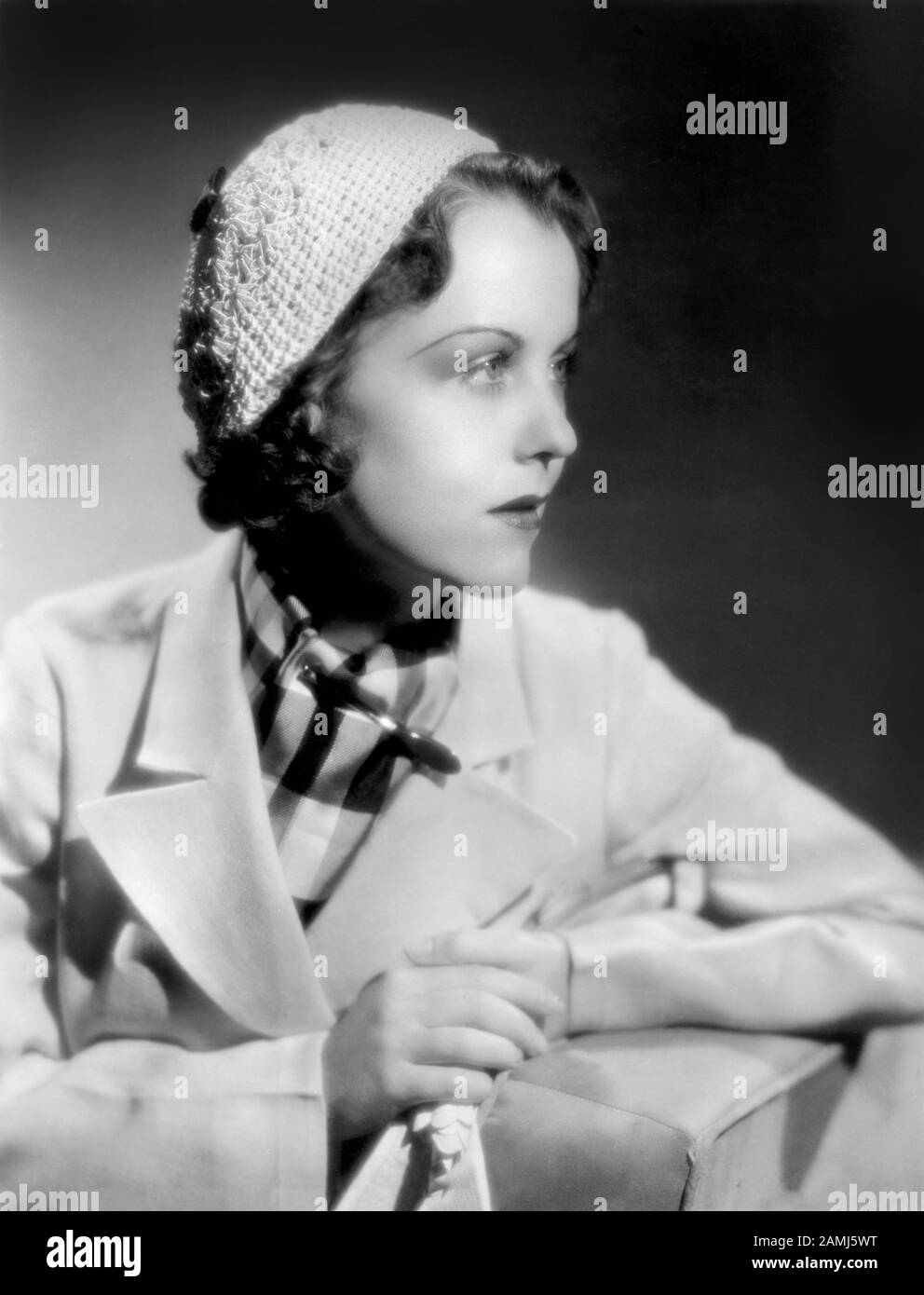 Frances Fuller, Ritratto Pubblicitario Testa E Spalle Per Il Film, 'Una Domenica Pomeriggio', Paramount Pictures, 1933 Foto Stock