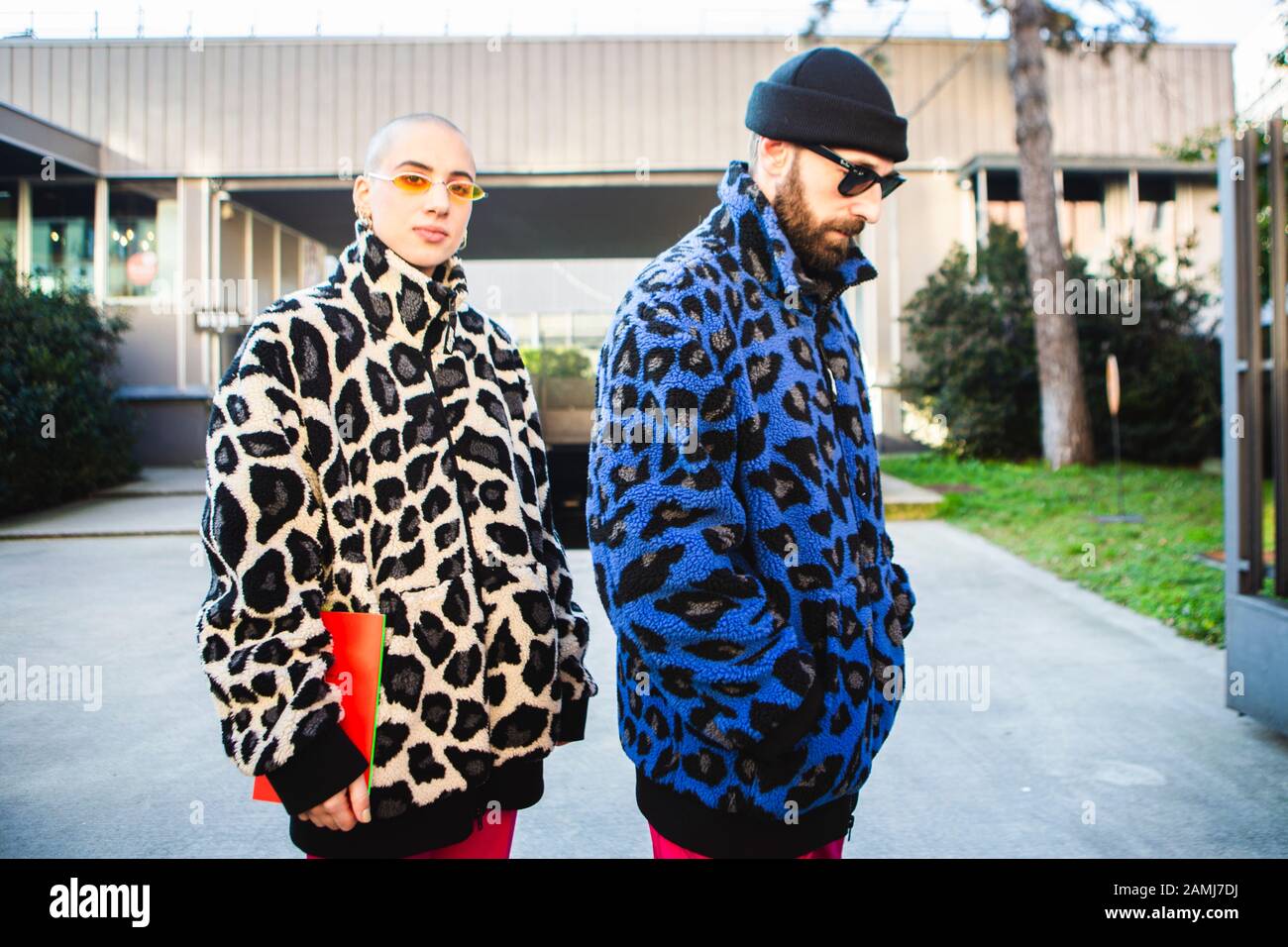 Milano Fashion Week Foto Stock