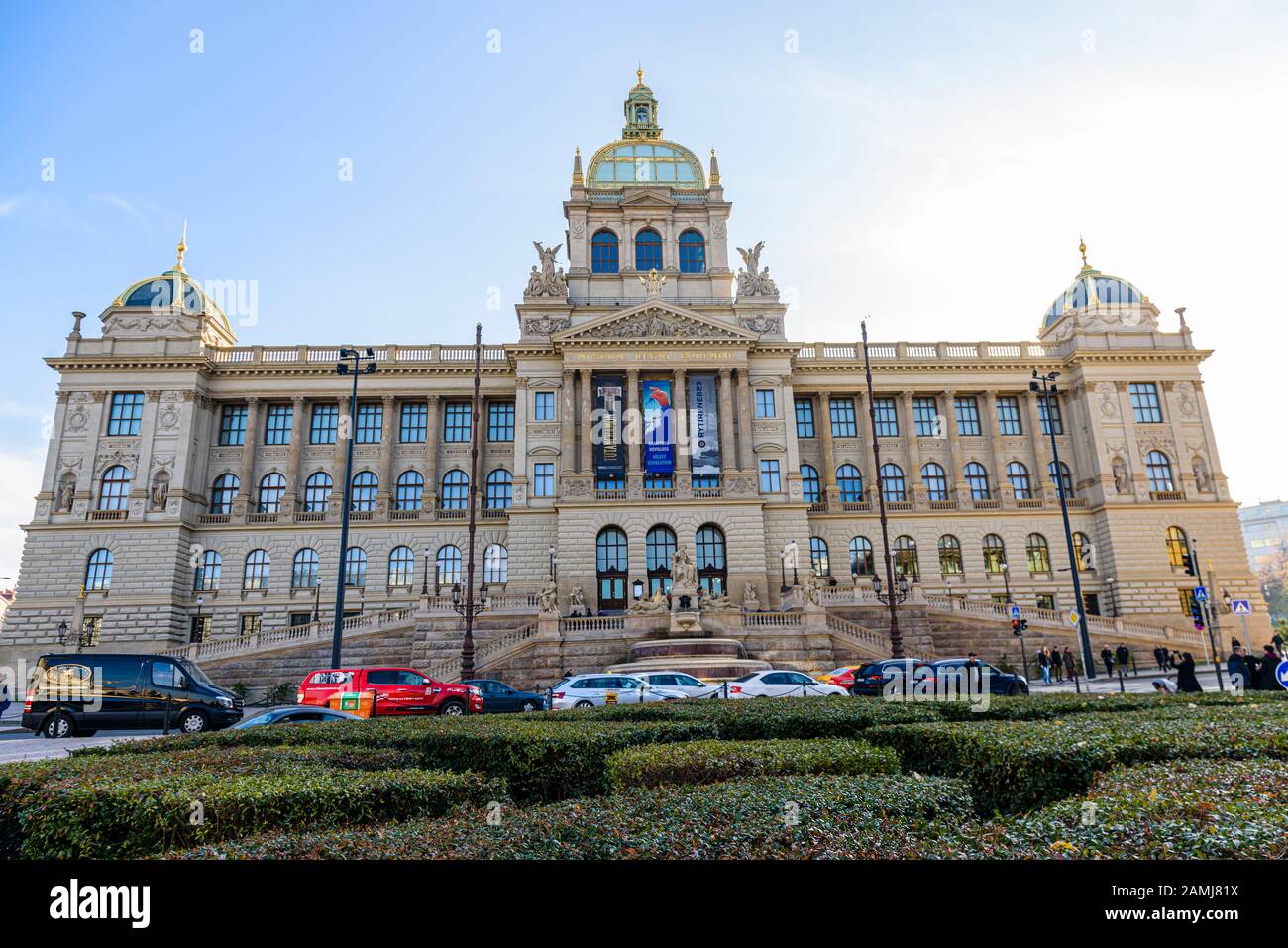 Národní Muzeum, Praga, Repubblica Ceca Foto Stock