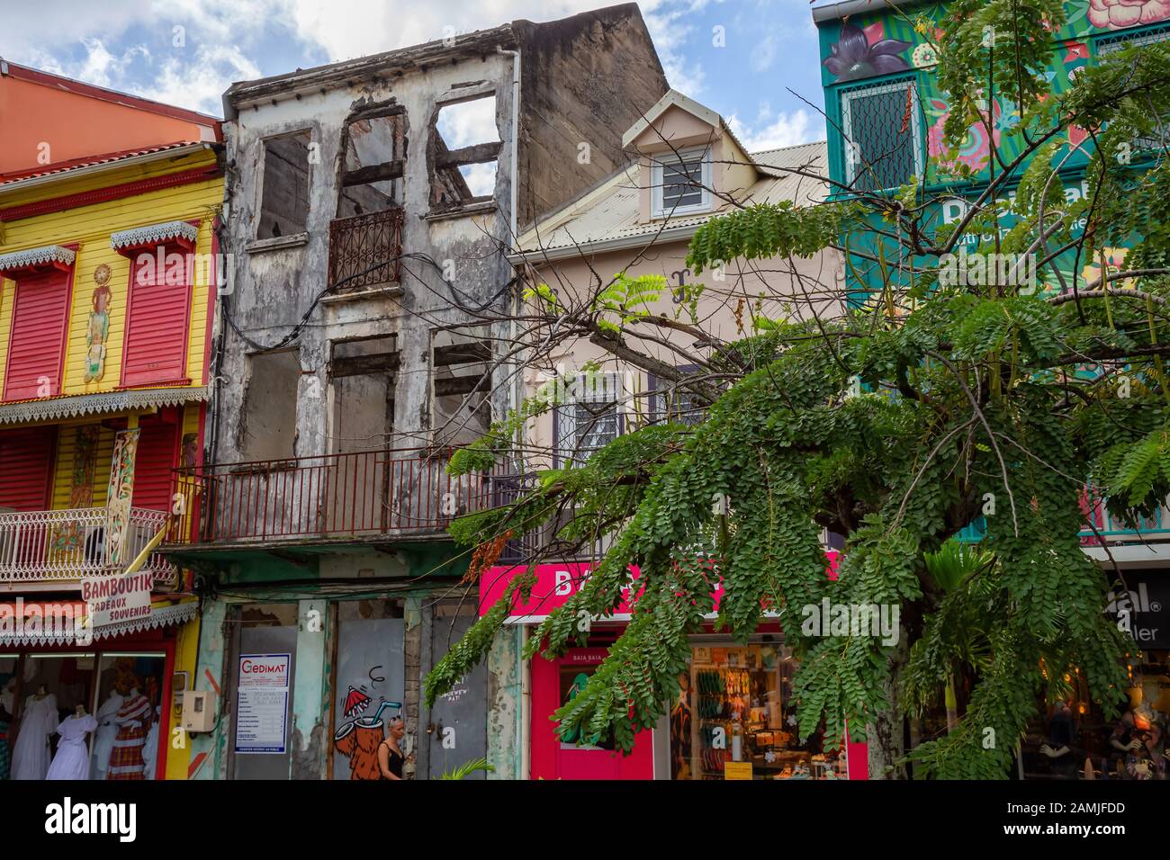 Fort-de-France, Martinica Foto Stock