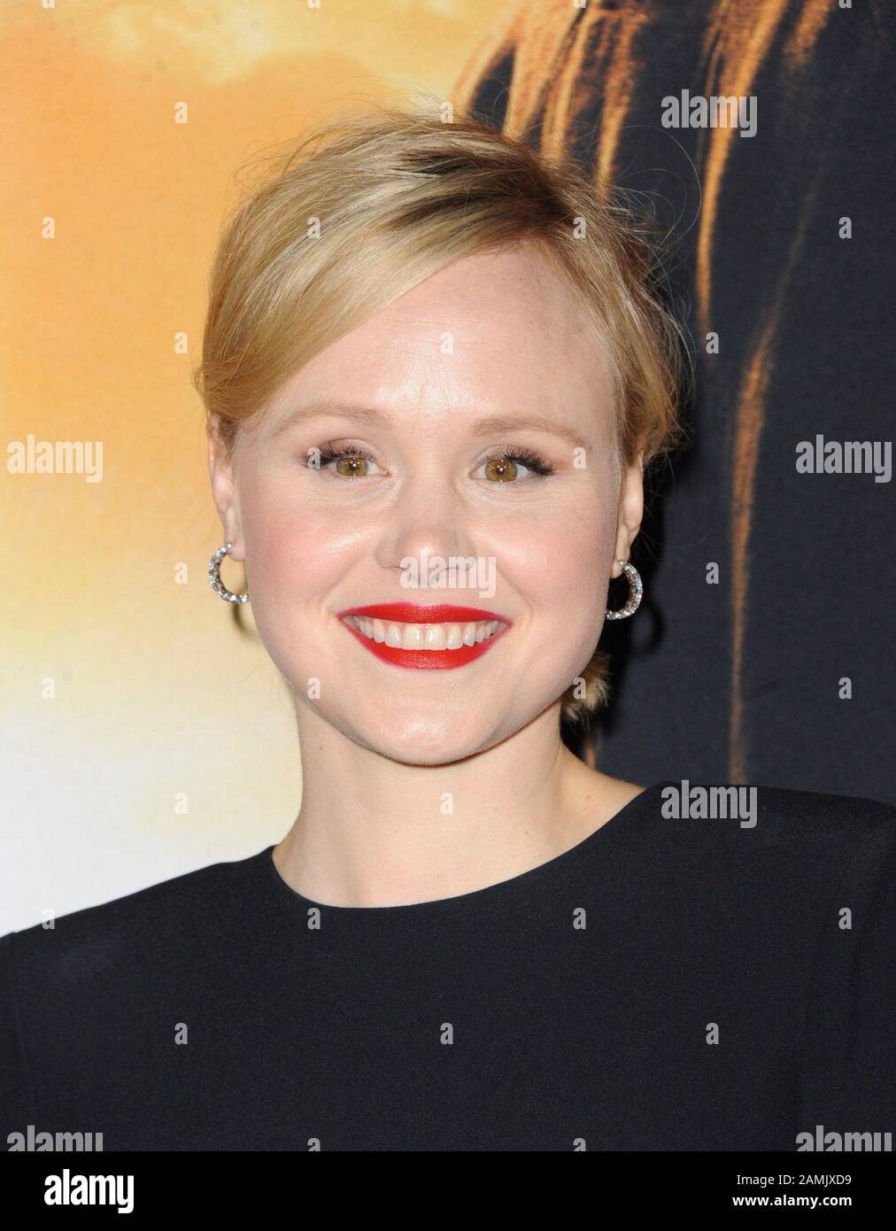 Los Angeles, California. 13th Gen 2020. Alison pill at arrivals for STAR TREK: Picard Series Premiere on CBS All Access, ARCLIGHT Cinemas Cinerama Dome - Hollywood, Los Angeles, CA 13 gennaio 2020. Credit: Elizabeth Goodenough/Everett Collection/Alamy Live News Foto Stock