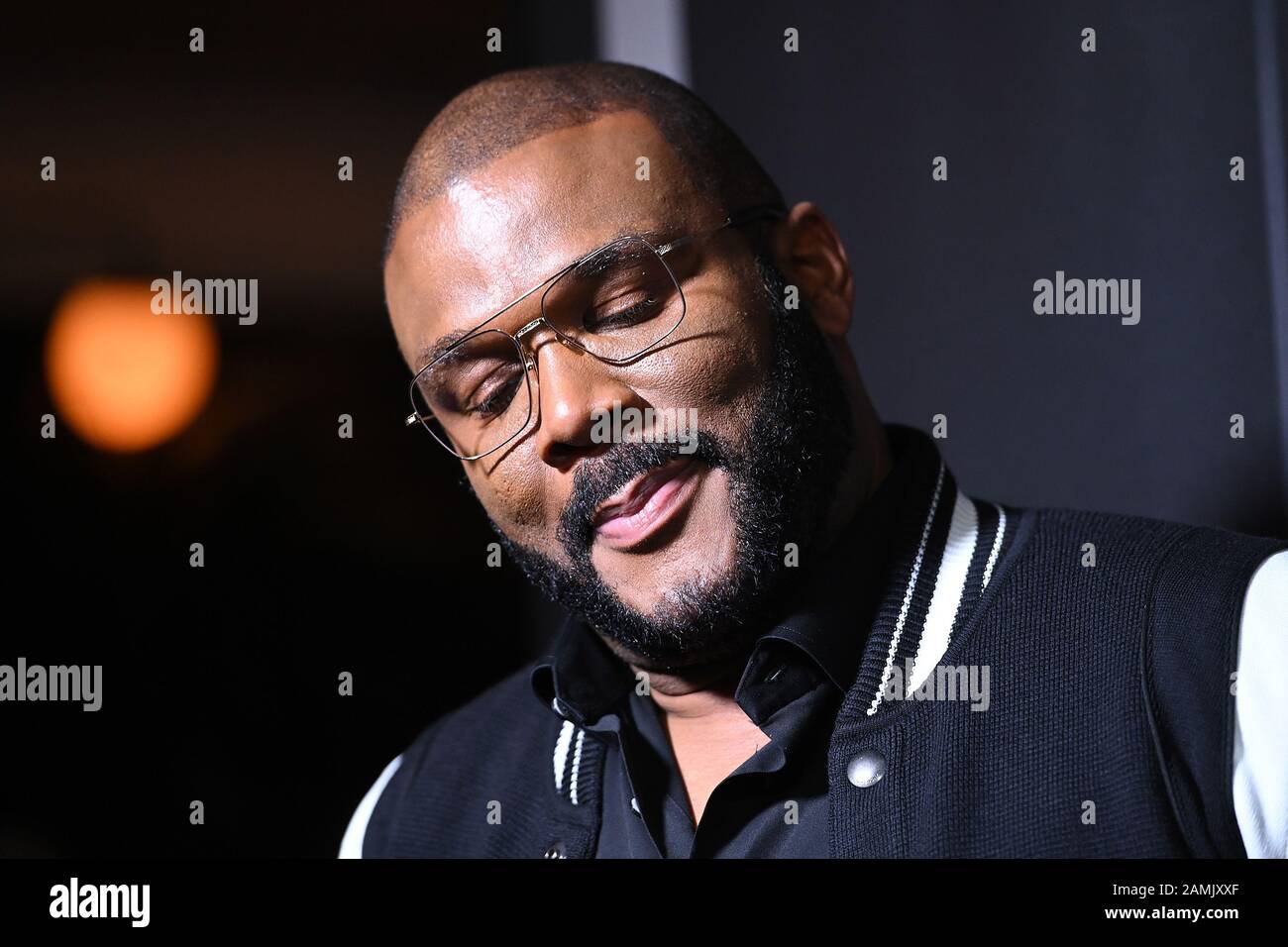 New York, Stati Uniti. 13th gennaio 2020. Tyler Perry frequenta il New York Premiere Screening di Tyler Perry presso il Metrograph di New York, NY, 13 gennaio 2020. (Foto Di Anthony Behar/Sipa Usa) Credito: Sipa Usa/Alamy Live News Foto Stock